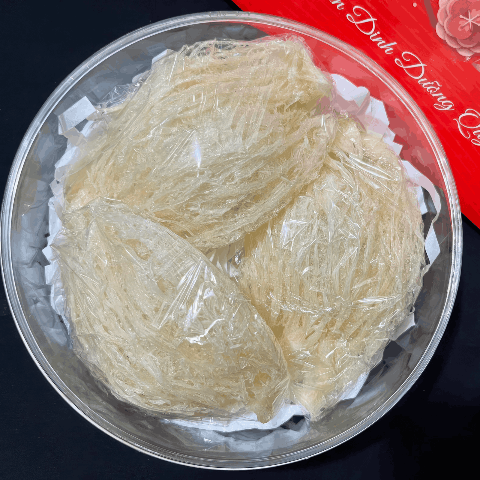 Bird nest drink in a plastic bottle 